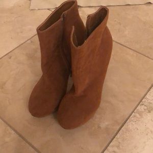 Never worn booties